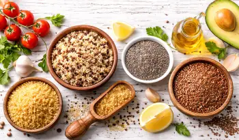 Gibt es Wundernahrungsmittel? Ein Vergleich von Quinoa, Bulgur, Chia und Leinsamen